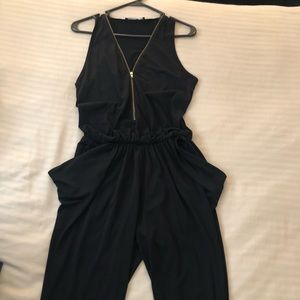 Black jumpsuit